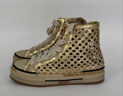 Sneaker Rebecca White Boots Y51-2-C.V2 GOLD