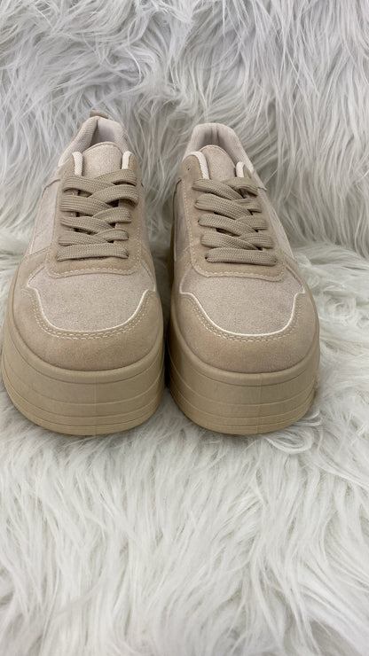 Sneaker, beige 778