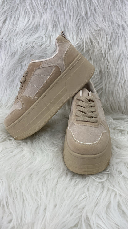 Sneaker, beige 778