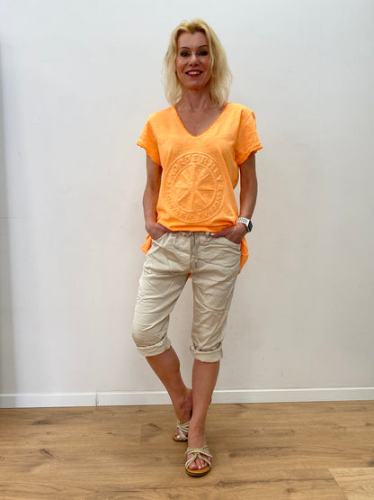 T-Shirt "Norde Rney" 100 % Cotton orange