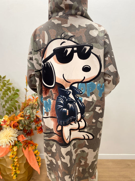 Mantel "Snoopy"  komuflage