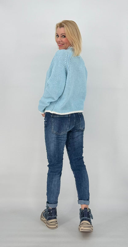 Jeans  blau