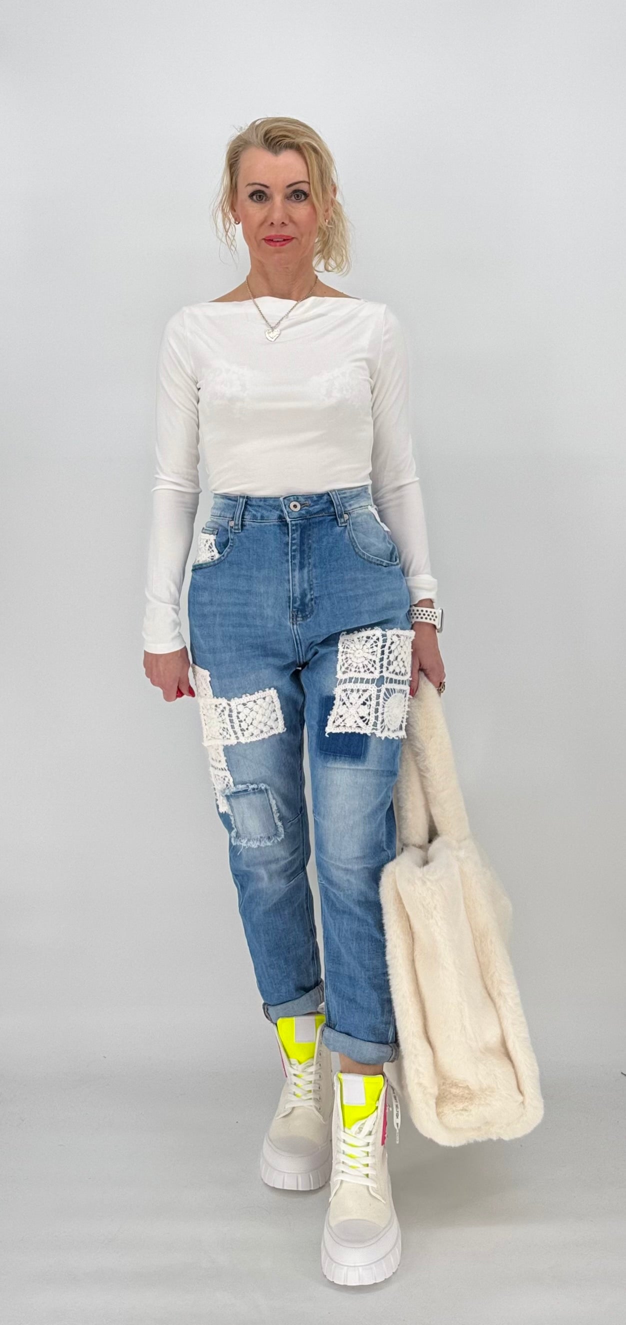 Jeans mit Details