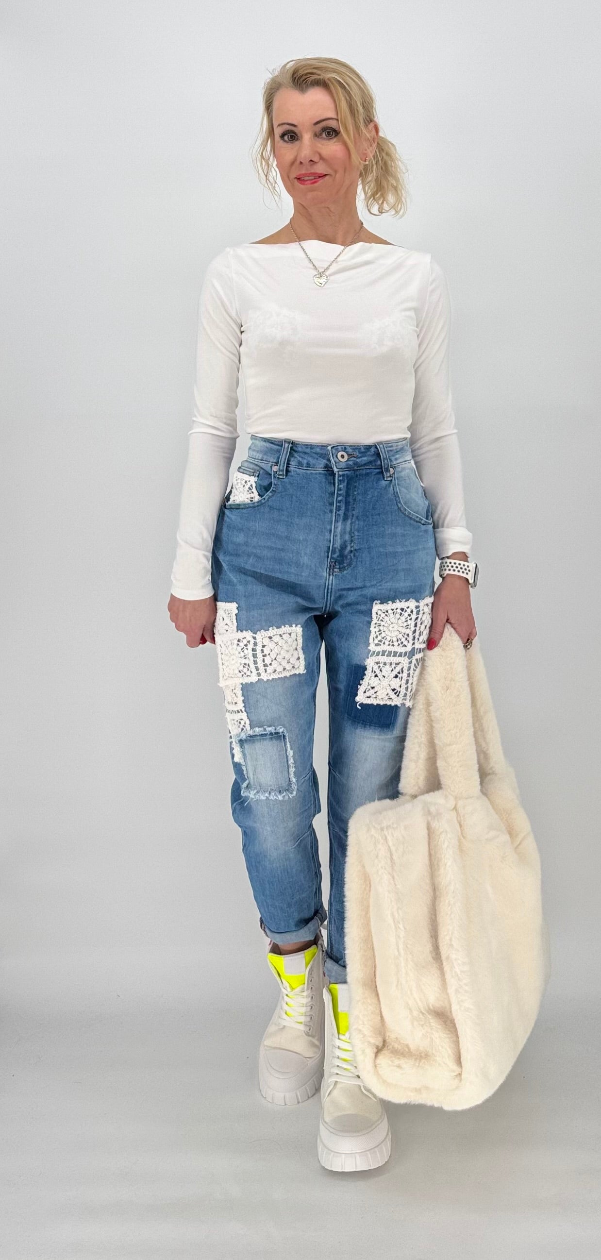 Jeans mit Details