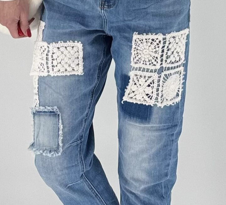 Jeans mit Details