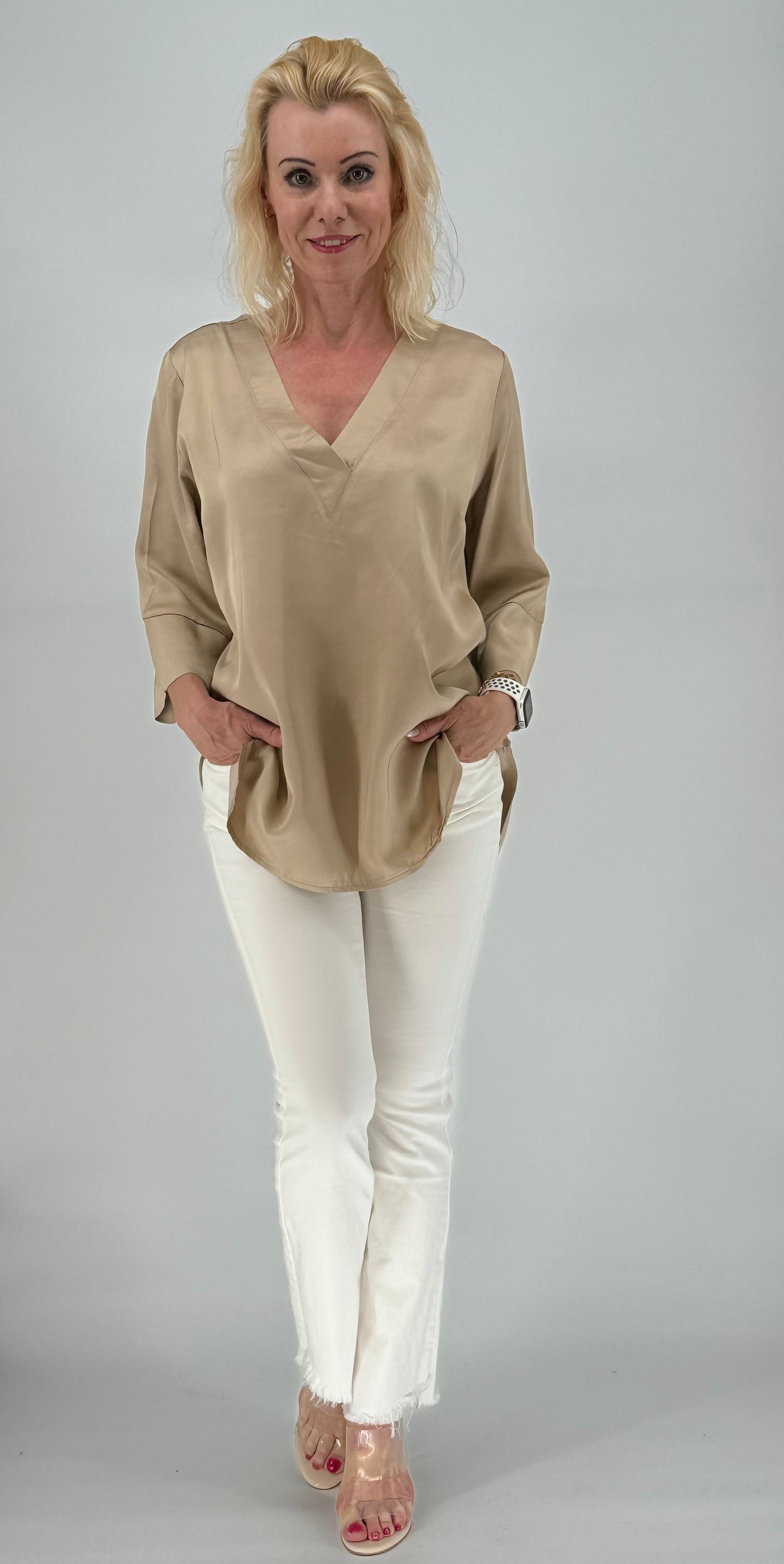 Bluse ESViViD beige