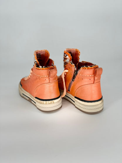 Sneaker Rebecca White orange