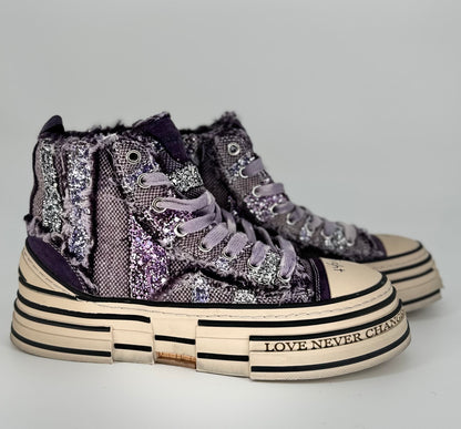 Sneaker Rebecca White purple