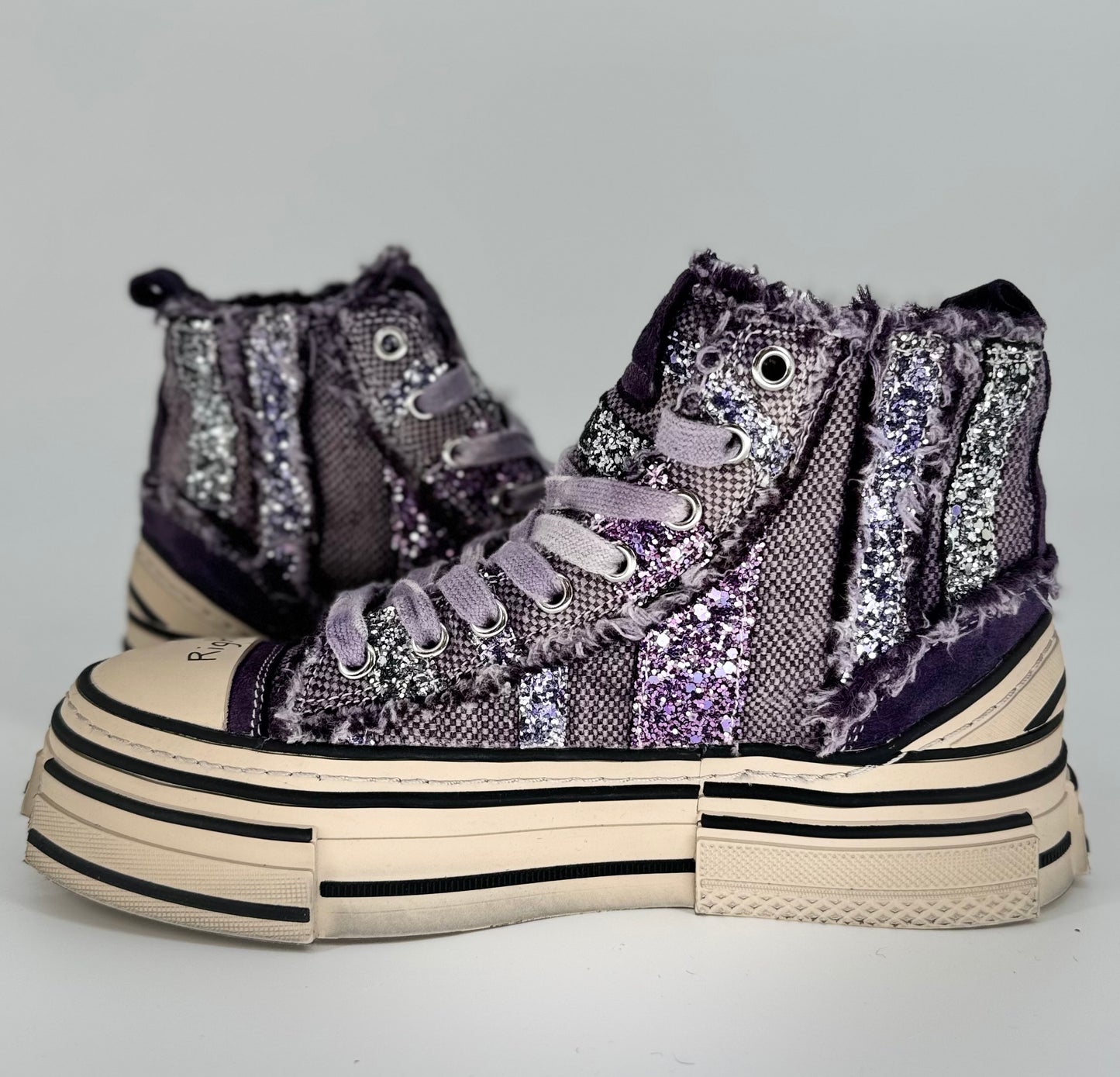 Sneaker Rebecca White purple