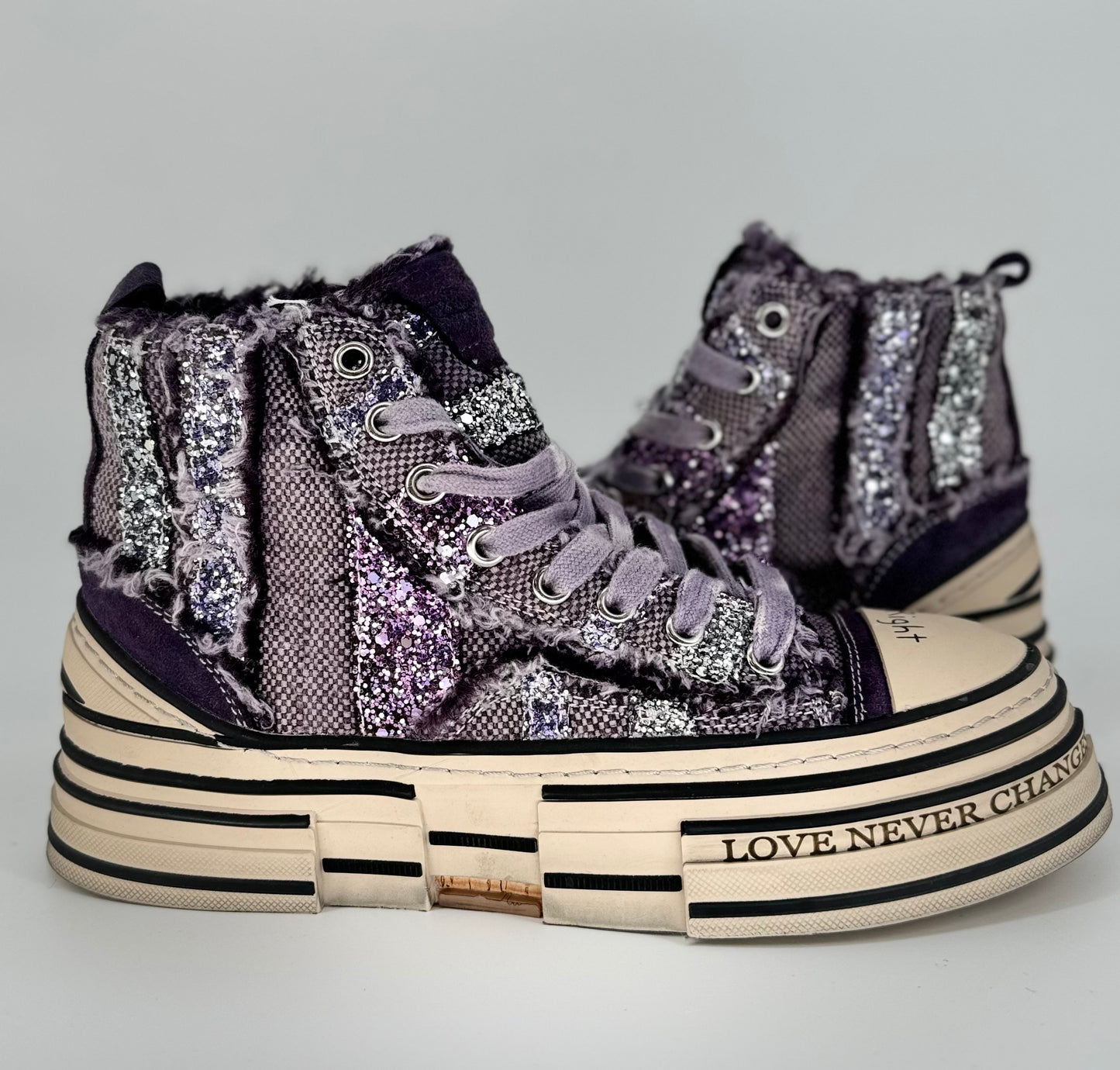 Sneaker Rebecca White purple