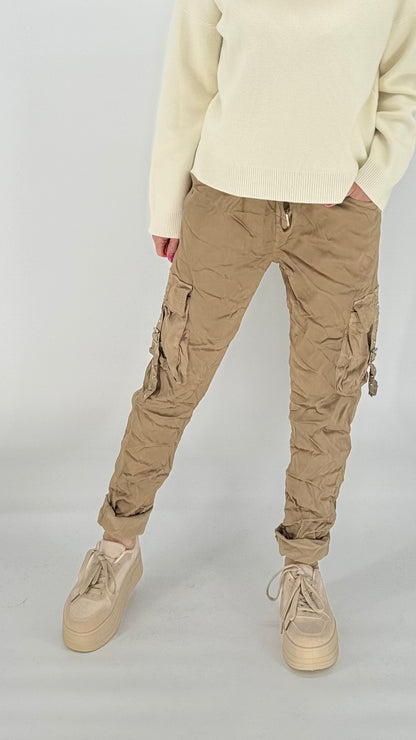 Joggpants Hose gold