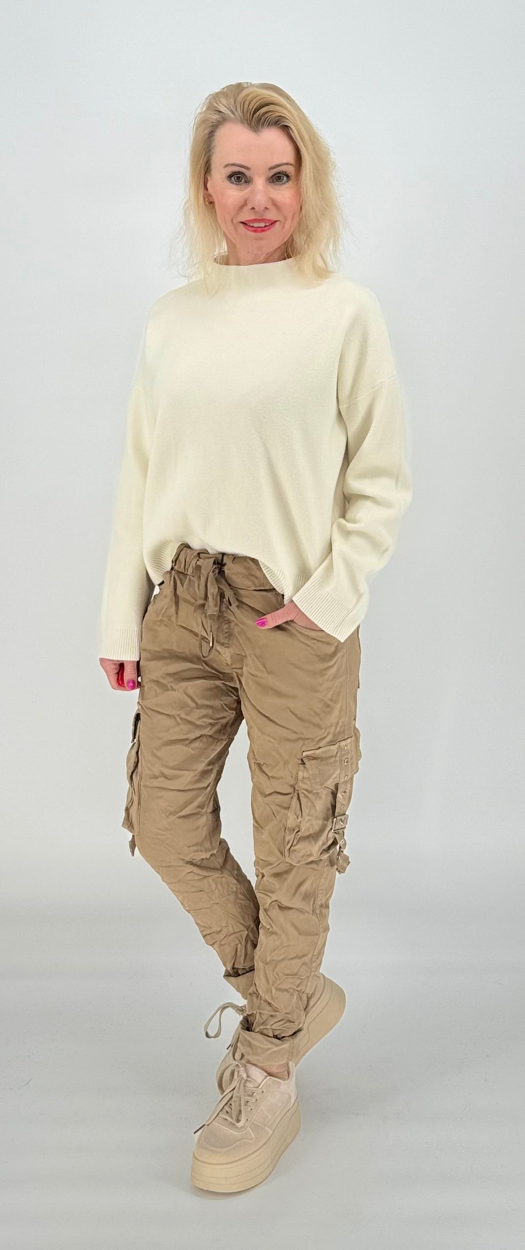 Joggpants Hose gold